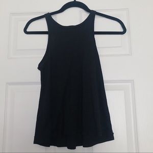 black tank top